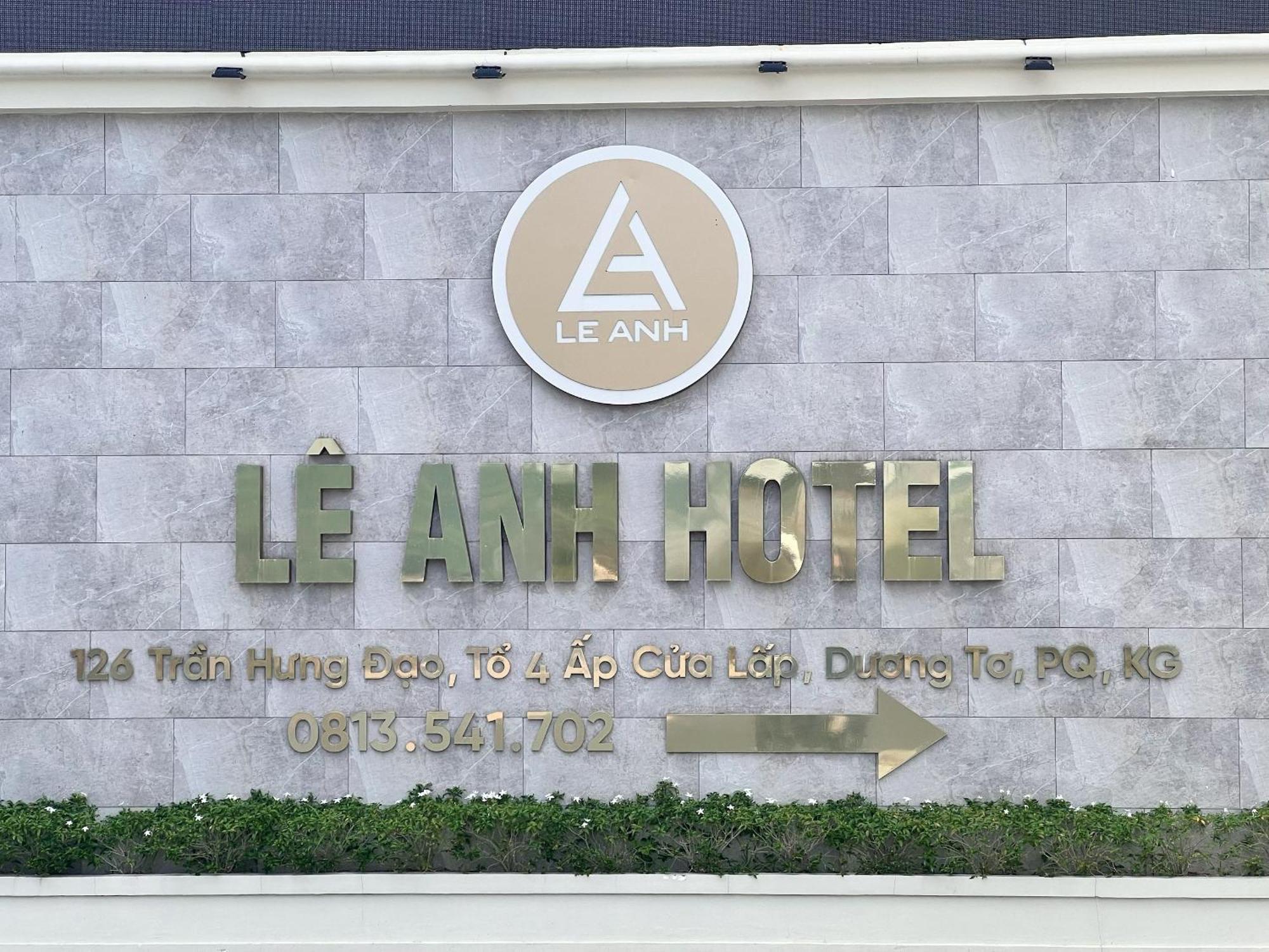 Le Anh Hotel Phú Quốc Exterior photo